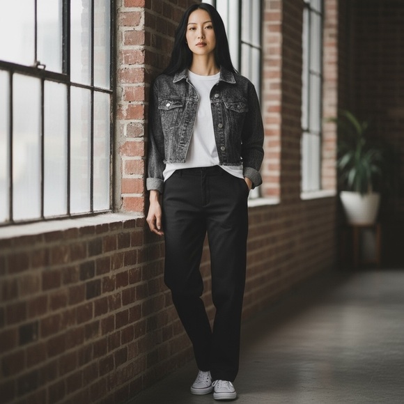 Highway Jeans Dark Gray Denim Jacket - Picture 2 of 12